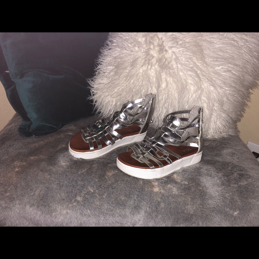 Gladiator platform sandal